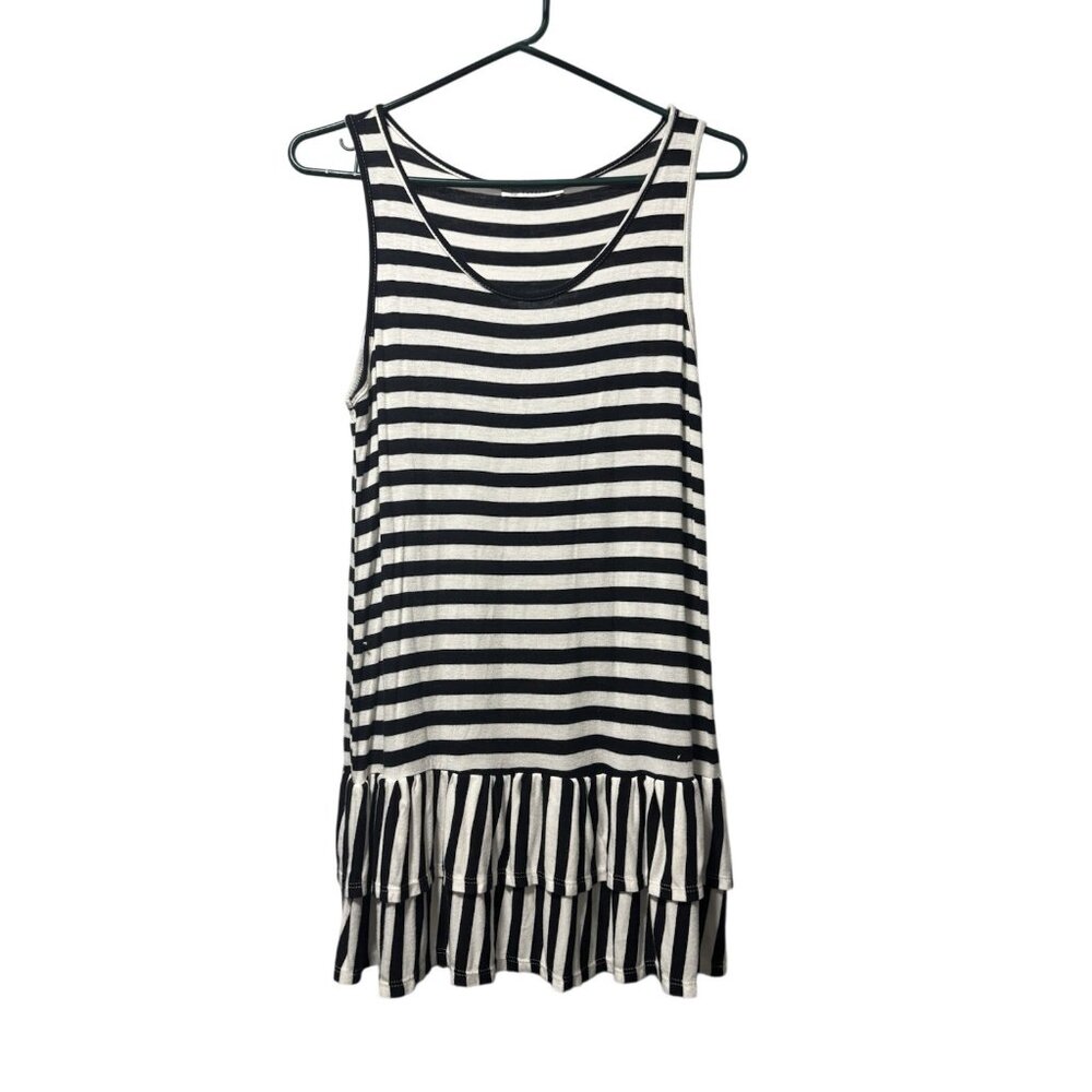 Veveret Women’s Summer Dress Striped Babydoll style Skater Dress Size Small